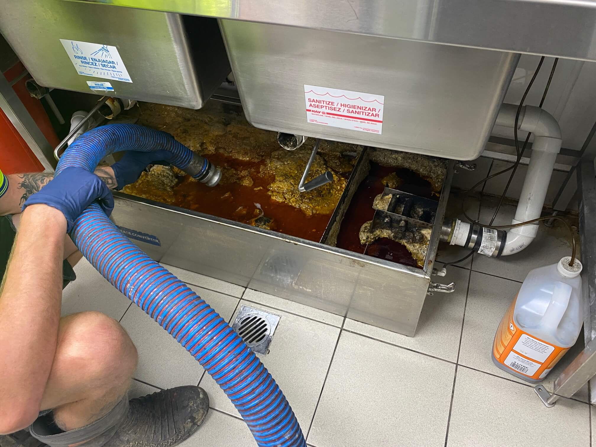 Grease Trap Cleaning in Alvin